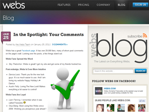 Webs Blog